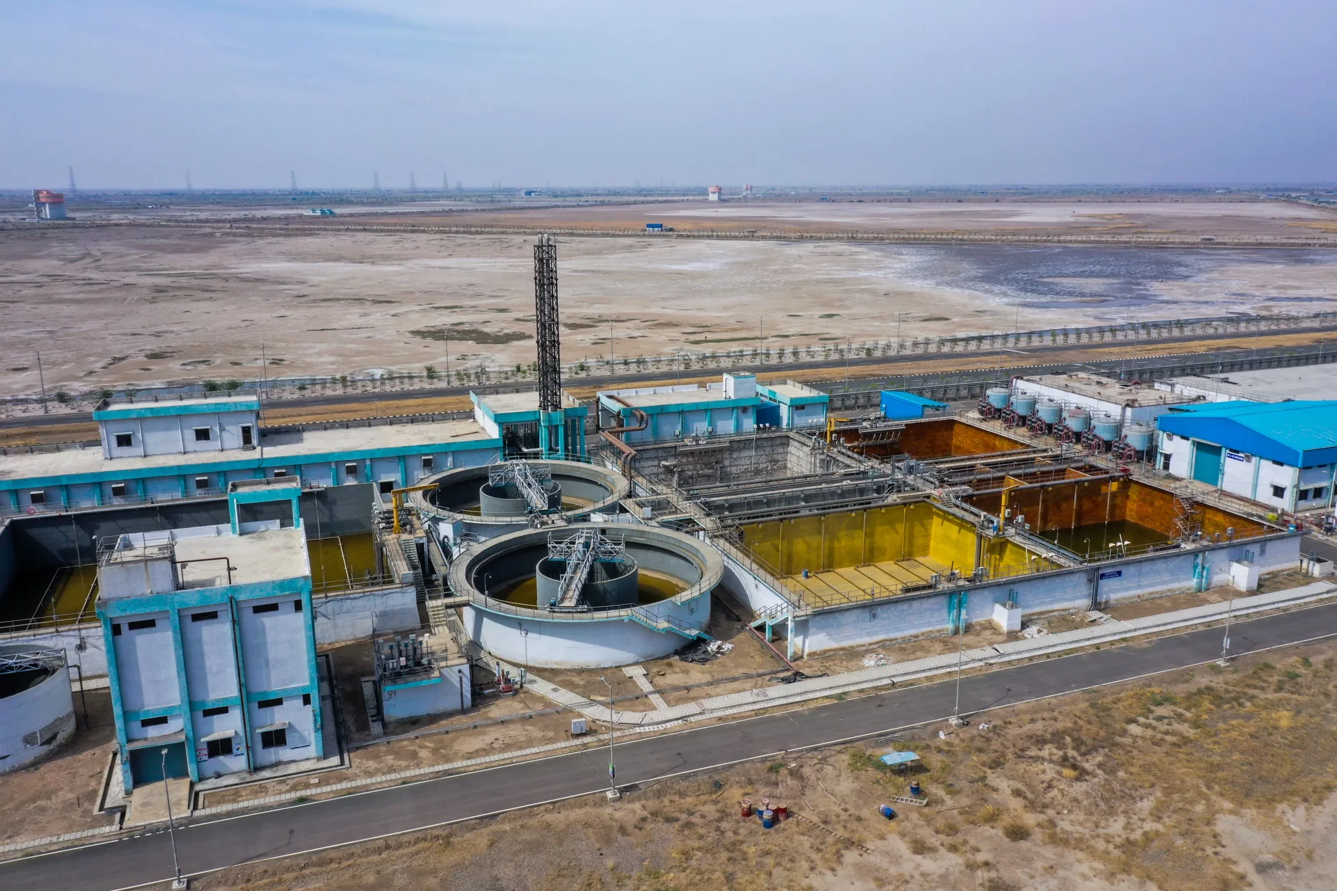Industrial effluent-treatment units at Dholera SIR