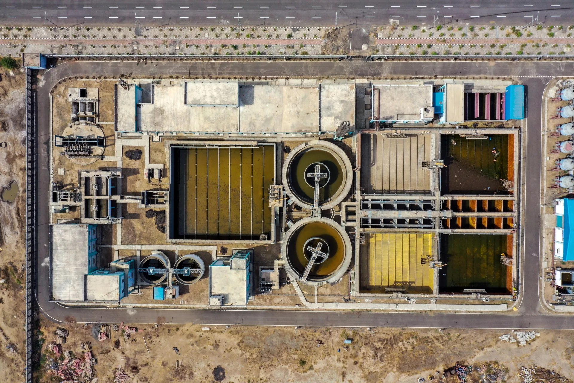 Common Effluent Treatment Plant infrastructure in Dholera