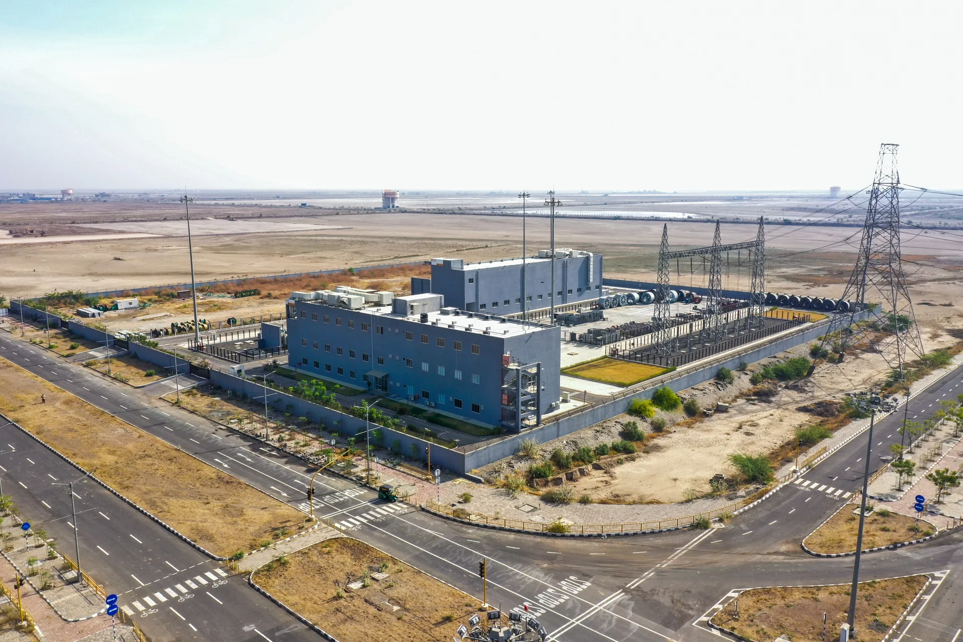 Power infrastructure serving Dholera SIR