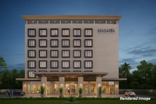 Concept visual of the planned Corporate Hotel in Dholera