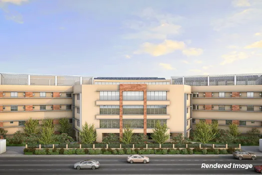Concept visual of the planned multi-speciality hospital in Dholera